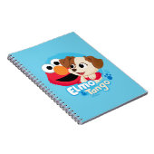 Sesamstraat | Elmo & Tango Badge Notitieboek (Rechterzijde)