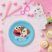 Sesamstraat | Elmo & Tango Badge Papieren Bordje (Feest)