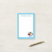 Sesamstraat | Elmo & Tango Badge Post-it® Notes (Op bureau)