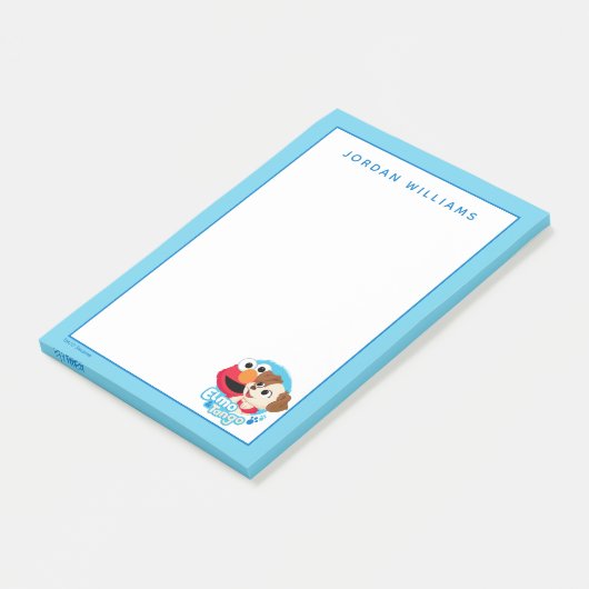 Sesamstraat | Elmo & Tango Badge Post-it® Notes (Schuin)
