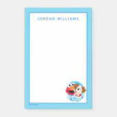 Sesamstraat | Elmo & Tango Badge Post-it® Notes (Voorkant)