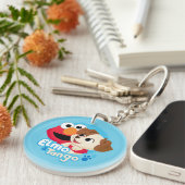 Sesamstraat | Elmo & Tango Badge Sleutelhanger (Voorkant Rechts)