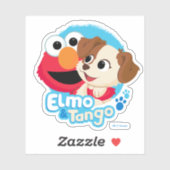 Sesamstraat | Elmo & Tango Badge Sticker (Vel)