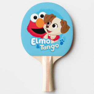 Sesamstraat Elmo & Tango Badge Tafeltennisbatje
