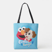 Sesamstraat | Elmo & Tango Badge Tote Bag (Achterkant)