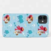 Sesamstraat | Elmo & Tango patroon Case-Mate iPhone Case (Achterkant (horizontaal))