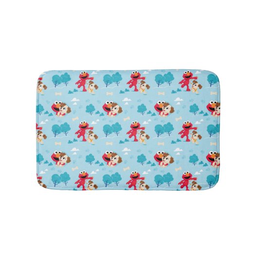 Sesamstraat | Elmo & Tango Pattern Badmat (Voorkant)