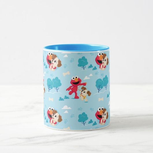 Sesamstraat | Elmo & Tango Pattern Mok (Midden)