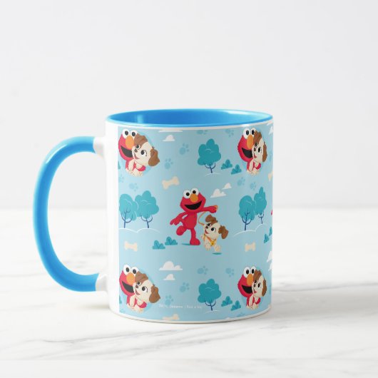 Sesamstraat | Elmo & Tango Pattern Mok (Links)