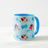 Sesamstraat | Elmo & Tango Pattern Mok (Voorkant rechts)