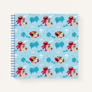 Sesamstraat Elmo & Tango Pattern Notitieboek