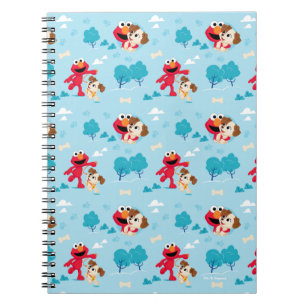 Sesamstraat   Elmo & Tango Pattern Notitieboek