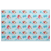 Sesamstraat | Elmo & Tango Pattern Stof (Fat Quarter)