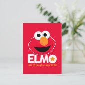 Sesamstraat | Elmo Veel Lachen Sinds 1984 Briefkaart (Staand voorkant)
