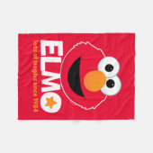 Sesamstraat | Elmo Veel Lachen Sinds 1984 Fleece Deken (Voorkant (Horizontaal))