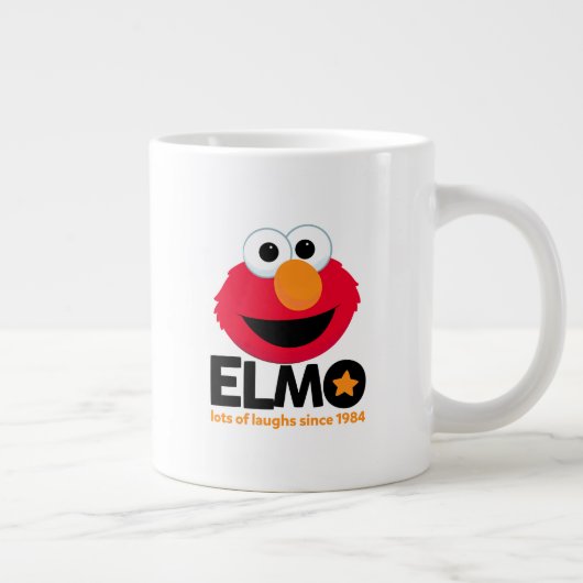 Sesamstraat | Elmo Veel Lachen Sinds 1984 Grote Koffiekop (Rechts)