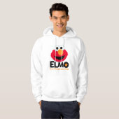 Sesamstraat | Elmo Veel Lachen Sinds 1984 Hoodie (Voorkant volledig)