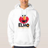 Sesamstraat | Elmo Veel Lachen Sinds 1984 Hoodie (Voorkant)