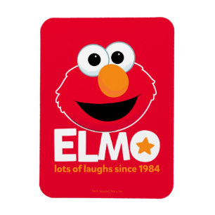 Sesamstraat   Elmo Veel Lachen Sinds 1984 Magneet