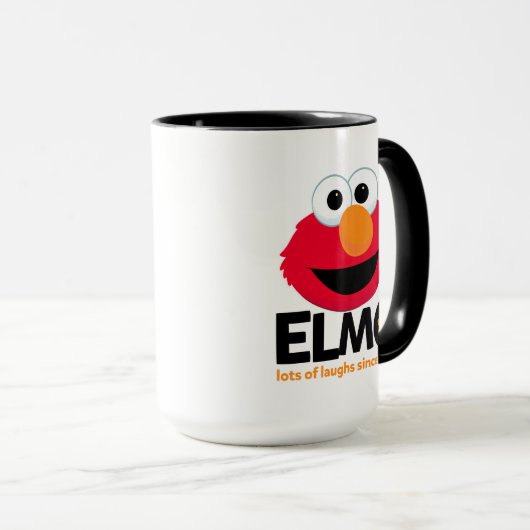 Sesamstraat | Elmo Veel Lachen Sinds 1984 Mok (Voorkant rechts)