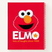 Sesamstraat | Elmo Veel Lachen Sinds 1984 Notitieboek (Achterkant)