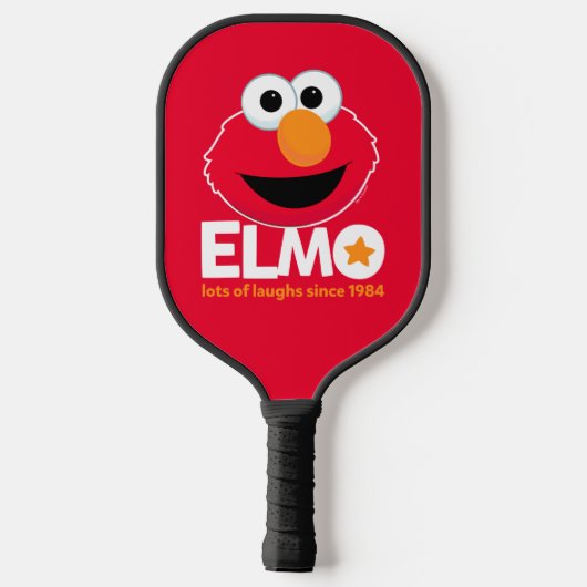 Sesamstraat | Elmo Veel Lachen Sinds 1984 Pickleball Paddle (Achterkant)