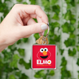 Sesamstraat   Elmo Veel Lachen Sinds 1984 Sleutelhanger