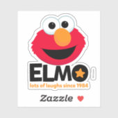 Sesamstraat | Elmo Veel Lachen Sinds 1984 Sticker (Vel)