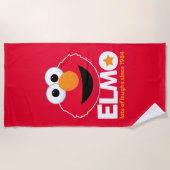 Sesamstraat | Elmo Veel Lachen Sinds 1984 Strandlaken (Voorkant)