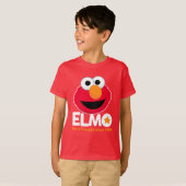 Sesamstraat | Elmo Veel Lachen Sinds 1984 T-shirt (Voorkant volledig)