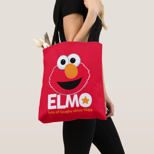 Sesamstraat | Elmo Veel Lachen Sinds 1984 Tote Bag (Dichtbij)