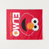 Sesamstraat | Elmo Veel Lachen Sinds 1984 Wandkleed (Voorkant (horizontaal))