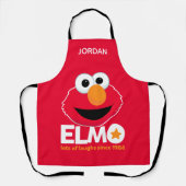 Sesamstraat | Elmo Veel Lachen Voeg Jouw namen toe Schort (Voorkant)