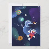 Sesamstraat | Elmo - Verjaardag uit deze wereld Kaart (Achterkant)