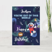 Sesamstraat | Elmo - Verjaardag uit deze wereld Kaart (Voorkant)