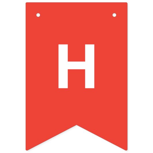 Sesamstraat Elmo | Verjaardag van kleurpotlood Vlaggetjes (Tweede vlag)