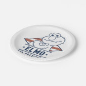 Sesamstraat |  Elmo voor President Papieren Bordje (Gekanteld)