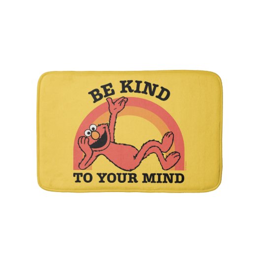 Sesamstraat | Elmo Wees vriendelijk voor je geest Badmat (Voorkant)