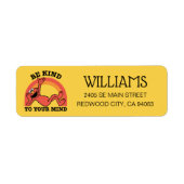 Sesamstraat | Elmo Wees vriendelijk voor je geest Etiket (Voorkant)