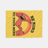 Sesamstraat | Elmo Wees vriendelijk voor je geest Fleece Deken (Voorkant (Horizontaal))