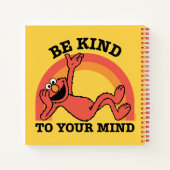 Sesamstraat | Elmo Wees vriendelijk voor je geest Notitieboek (Achterkant)