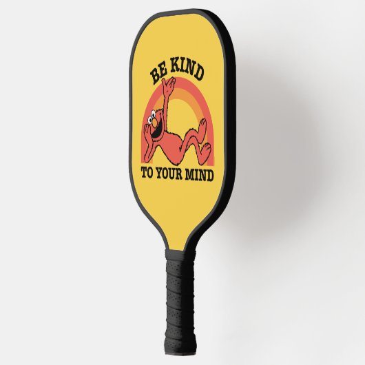 Sesamstraat | Elmo Wees vriendelijk voor je geest Pickleball Paddle (Links)