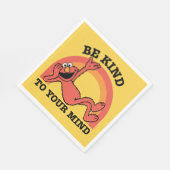 Sesamstraat | Elmo Wees vriendelijk voor je geest Servet (Hoek)