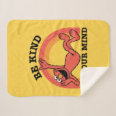 Sesamstraat | Elmo Wees vriendelijk voor je geest Sherpa Deken (Voorkant (horizontaal))