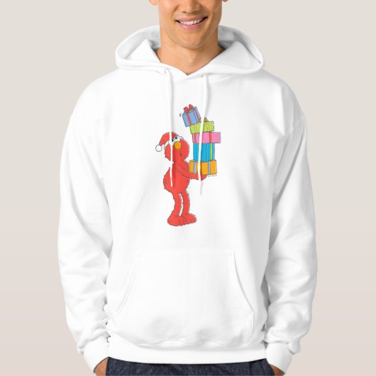 Sesamstraat | Elmo's en Cadeaus Hoodie (Voorkant)
