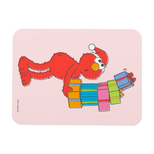 Sesamstraat |  Elmo's en Cadeaus Magneet (Horizontaal)