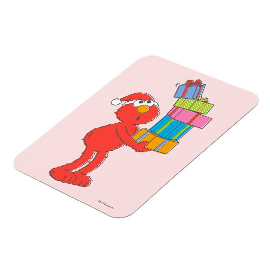 Sesamstraat |  Elmo's en Cadeaus Magneet (Linkerzijde)