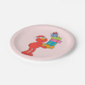Sesamstraat |  Elmo's en Cadeaus Papieren Bordje (Gekanteld)