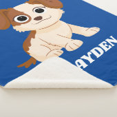 Sesamstraat | Elmo's Puppy Tango | Jouw namen toev Sherpa Deken (3/4)