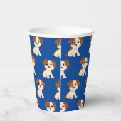 Sesamstraat | Elmo's Puppy Tango Papieren Bekers (Rechts)